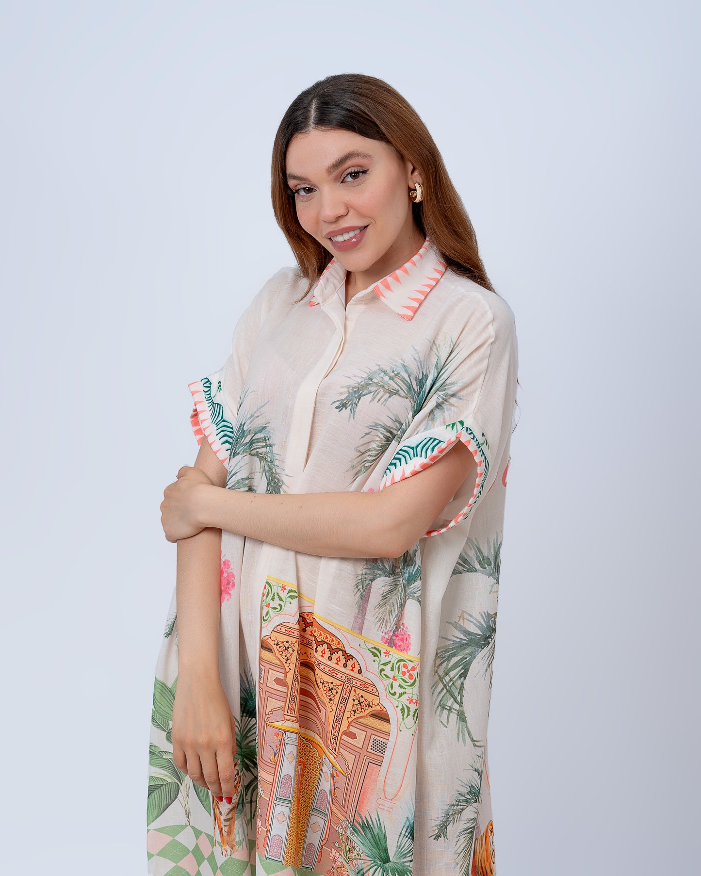 Robe-Chemise “Jardin Secret”