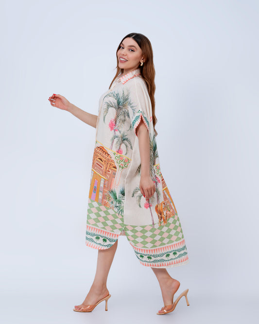 Robe-Chemise “Jardin Secret”